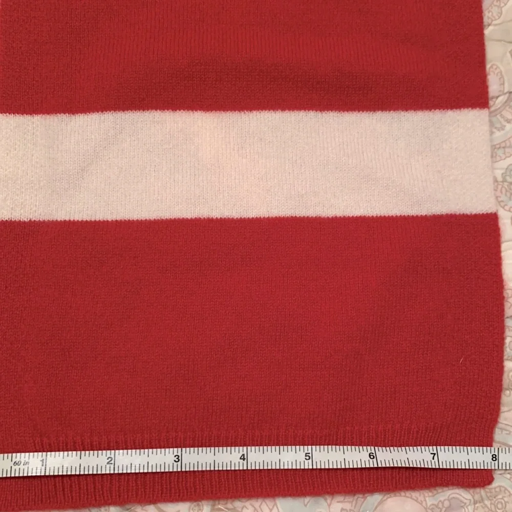 ❤️Talbots Cashmere Striped Scarf - Picture 5 of 5